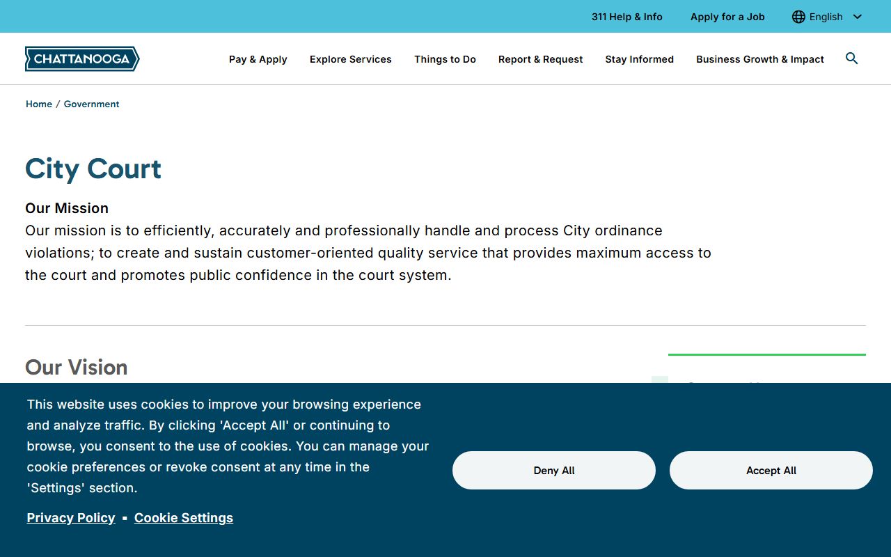 Chattanooga People Search city court records