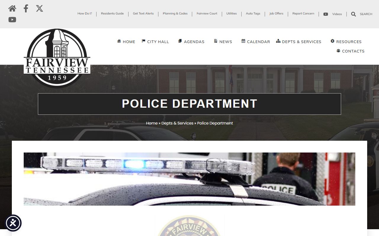 Fairview People Search police records office