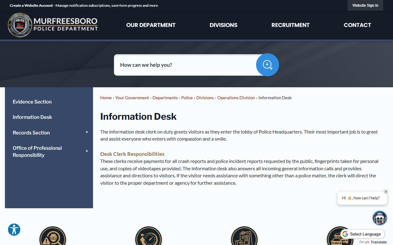 Murfreesboro People Search fire records office