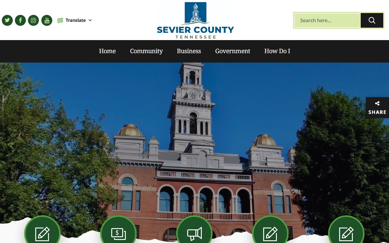 Seymour People Search Sevier County government portal